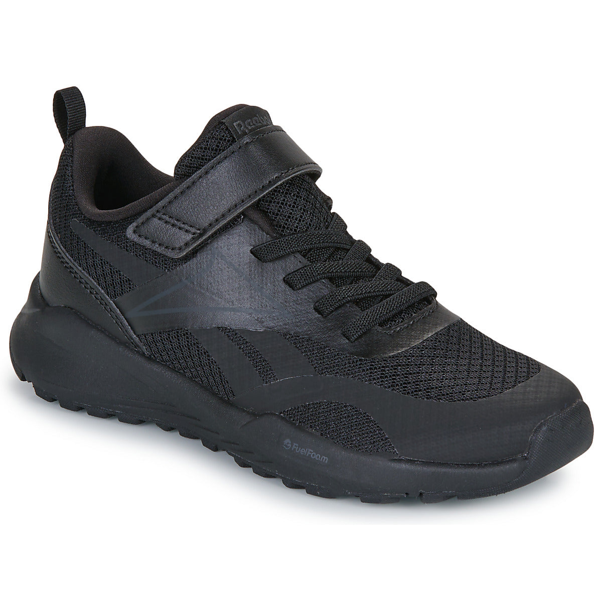 Scarpe bambini ragazzo Reebok Sport  ENERGEN RUN ELASTIC LACE   TOP STRAP  Nero