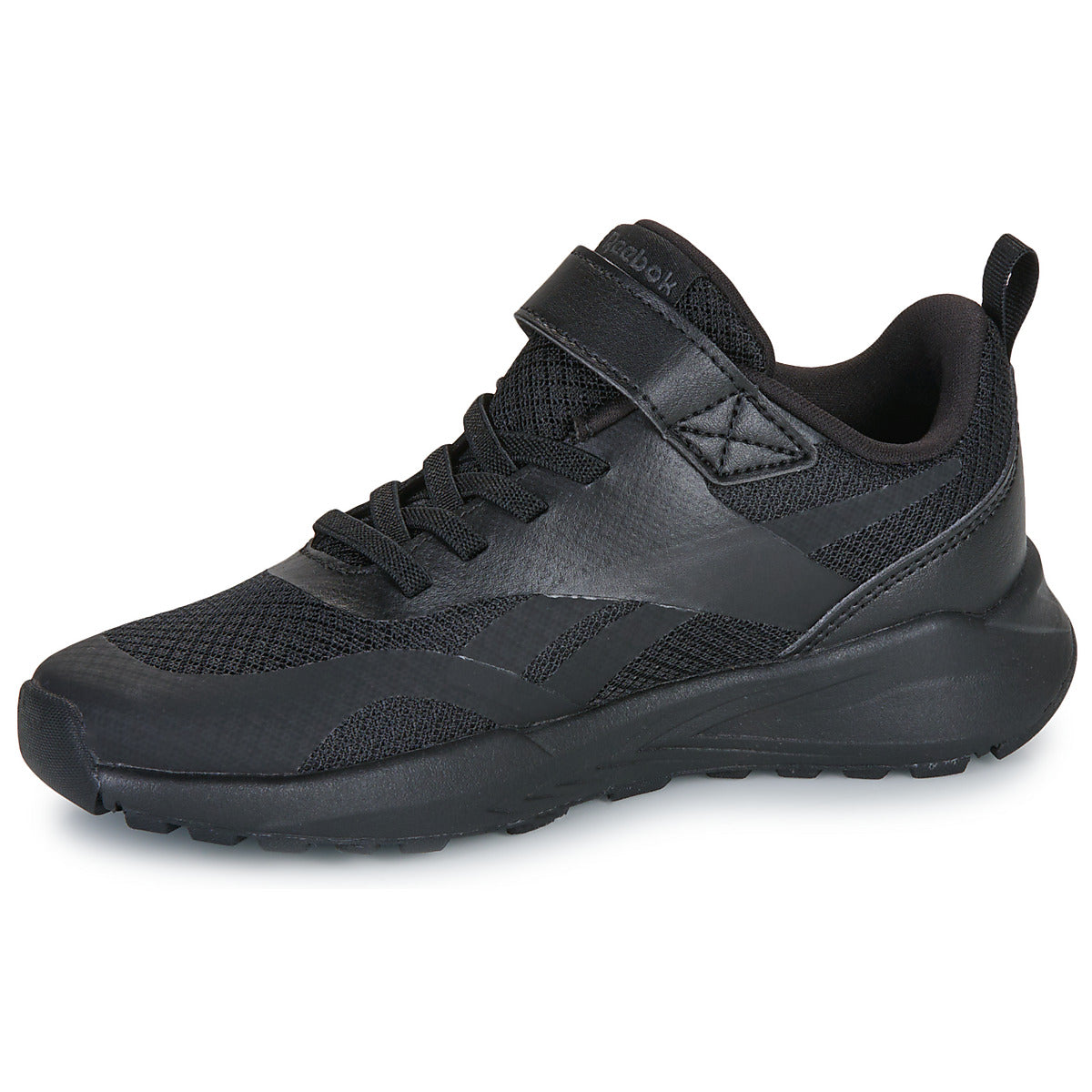Scarpe bambini ragazzo Reebok Sport  ENERGEN RUN ELASTIC LACE   TOP STRAP  Nero