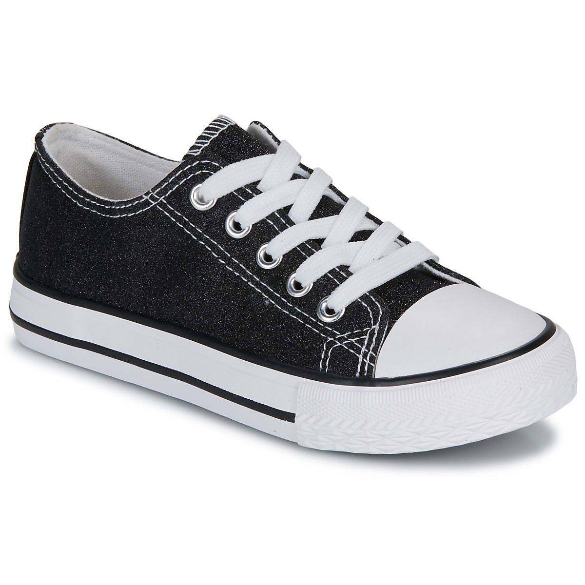 Scarpe bambini ragazza Citrouille et Compagnie  OTAL PAILLETTES  Nero