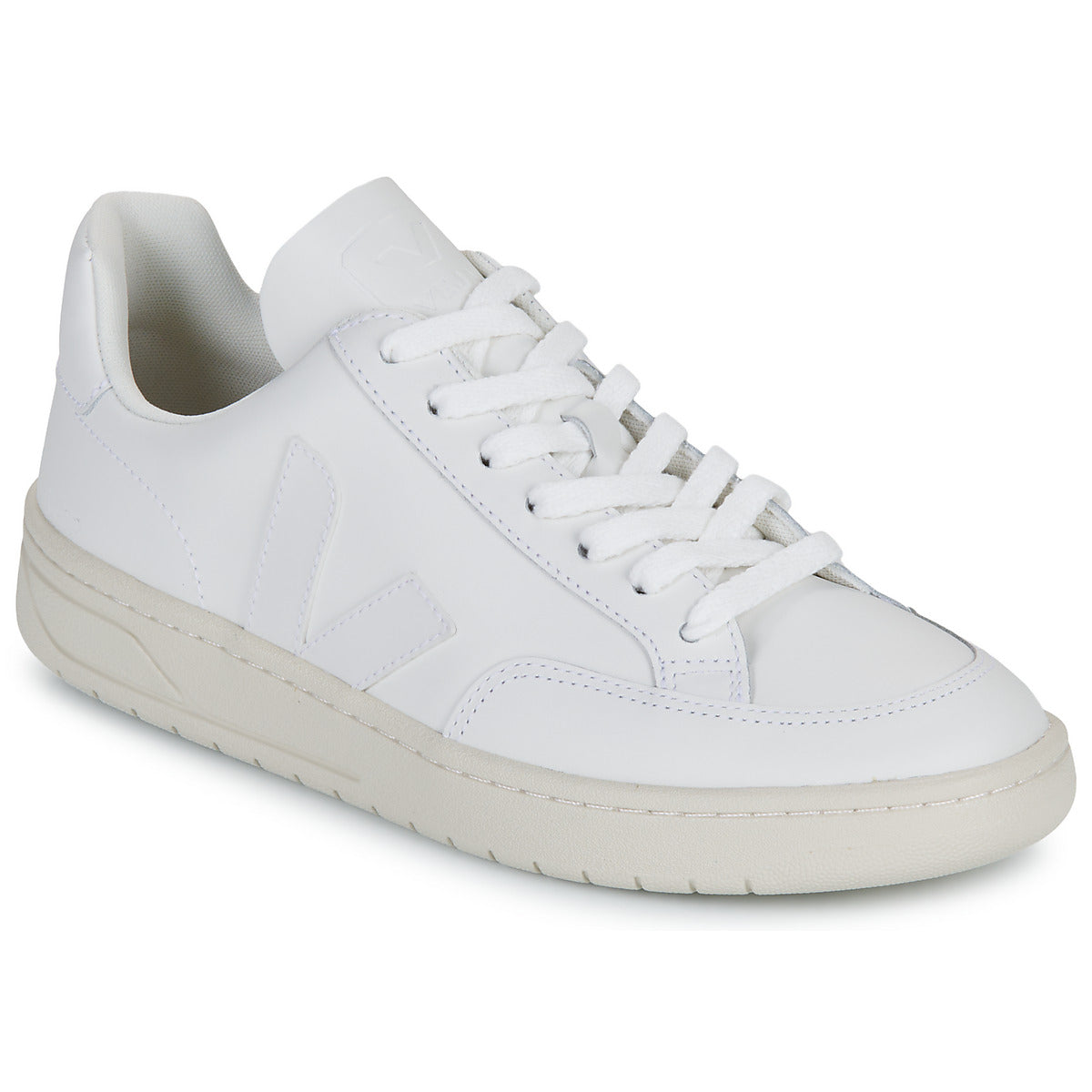 Sneakers basse Donna Veja  V-12  Bianco
