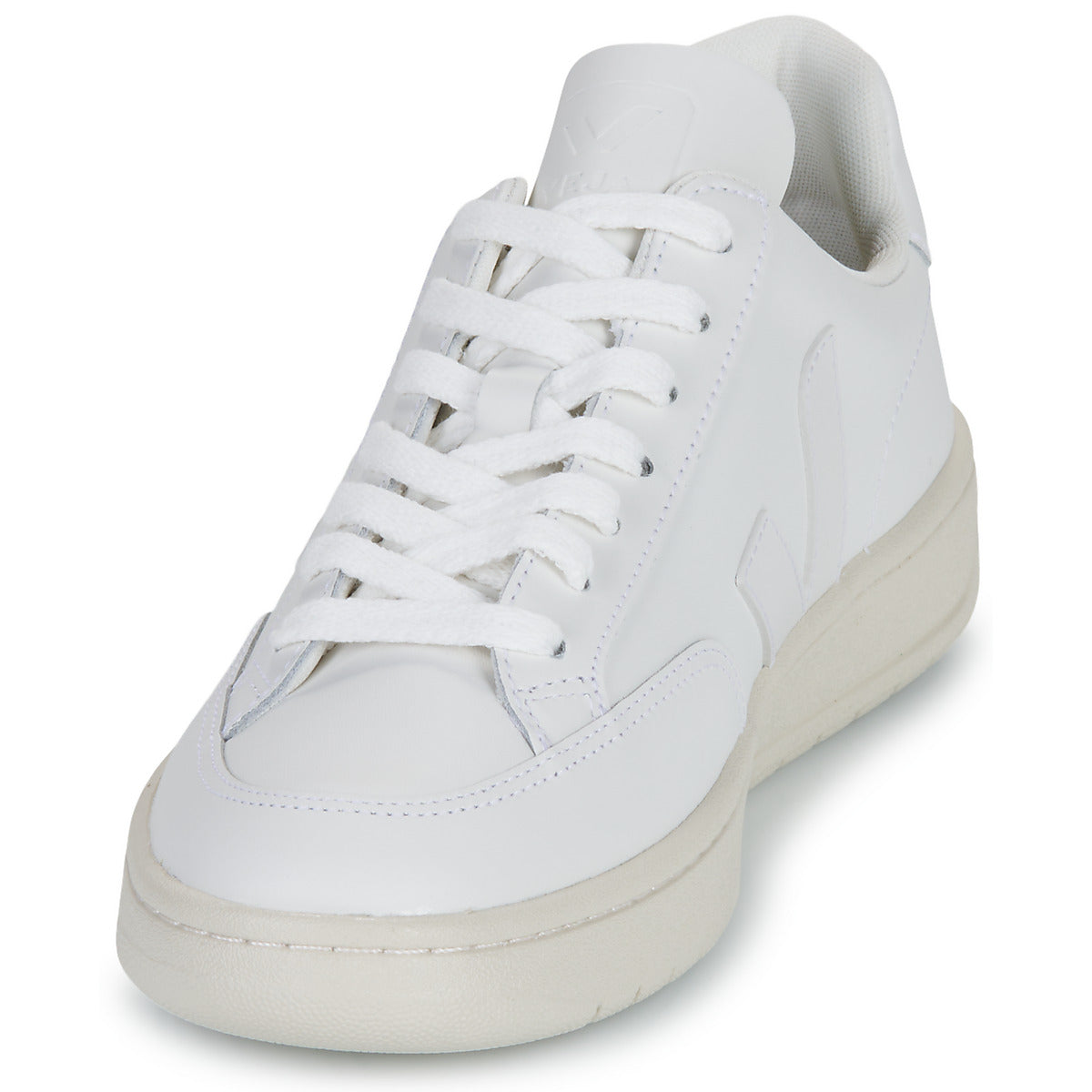 Sneakers basse Donna Veja  V-12  Bianco
