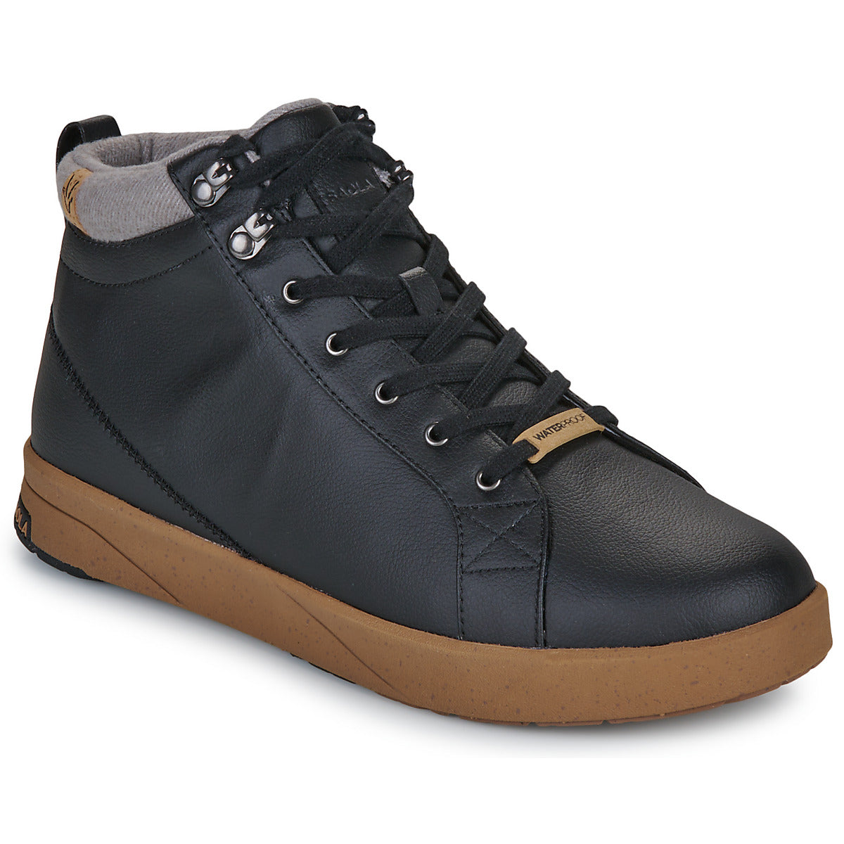 Sneakers alte Uomo Saola  BERGEN WATERPROOF WARM  Nero