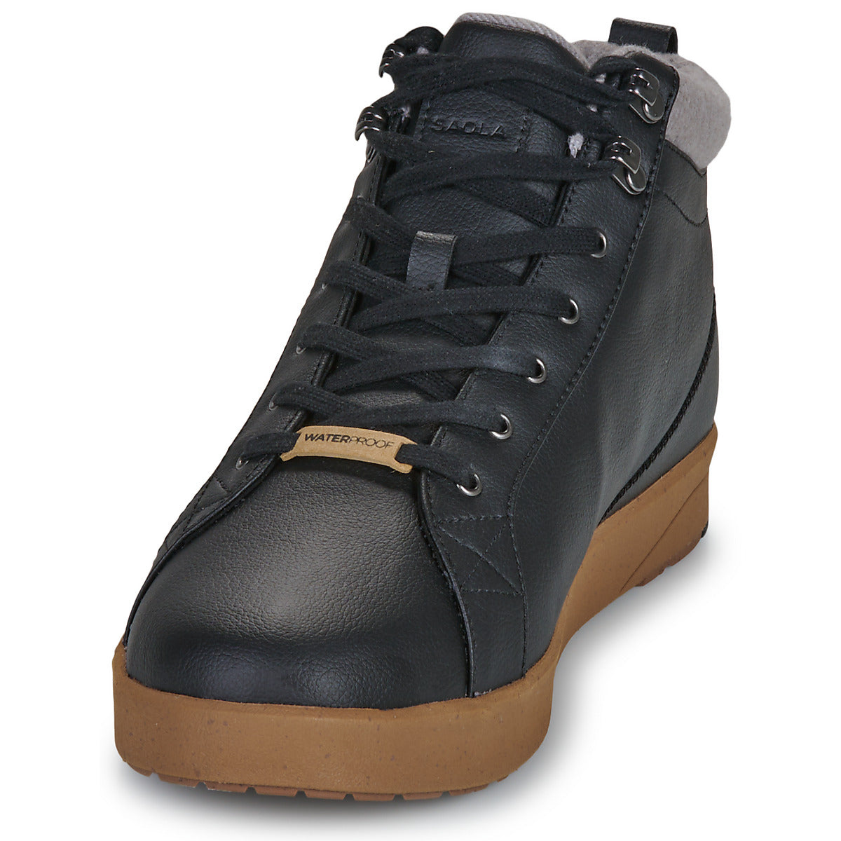 Sneakers alte Uomo Saola  BERGEN WATERPROOF WARM  Nero