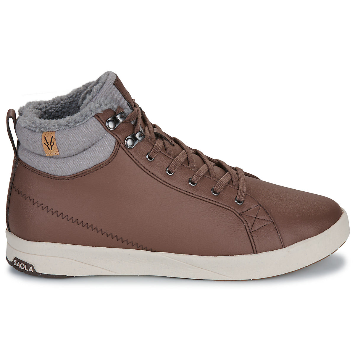 Sneakers alte Uomo Saola  BERGEN WARM  Marrone