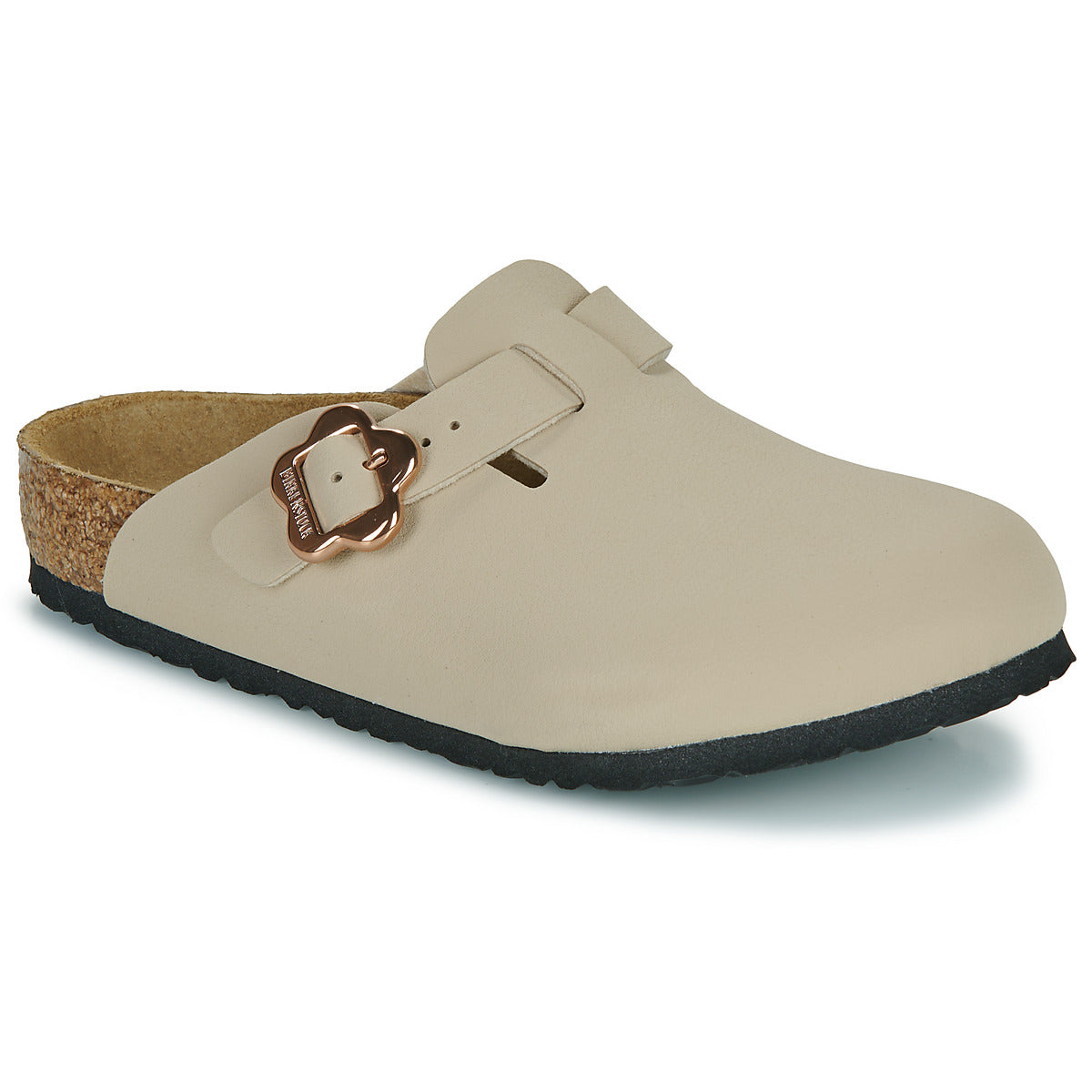 Scarpe bambini ragazza BIRKENSTOCK  Boston Kids  Beige