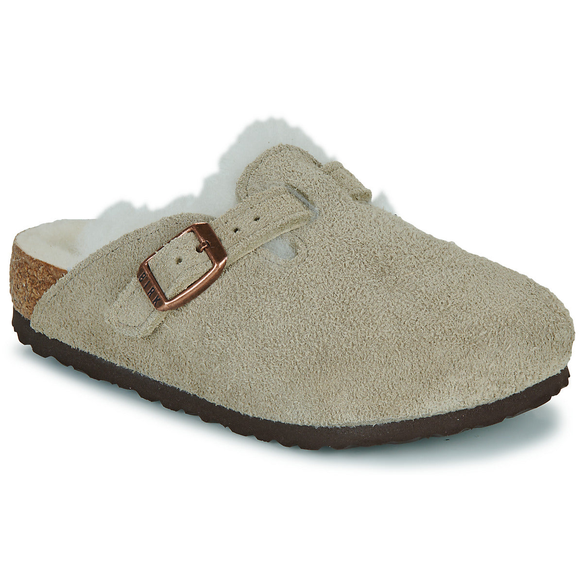 Scarpe bambini ragazza BIRKENSTOCK  Boston Kids  Beige