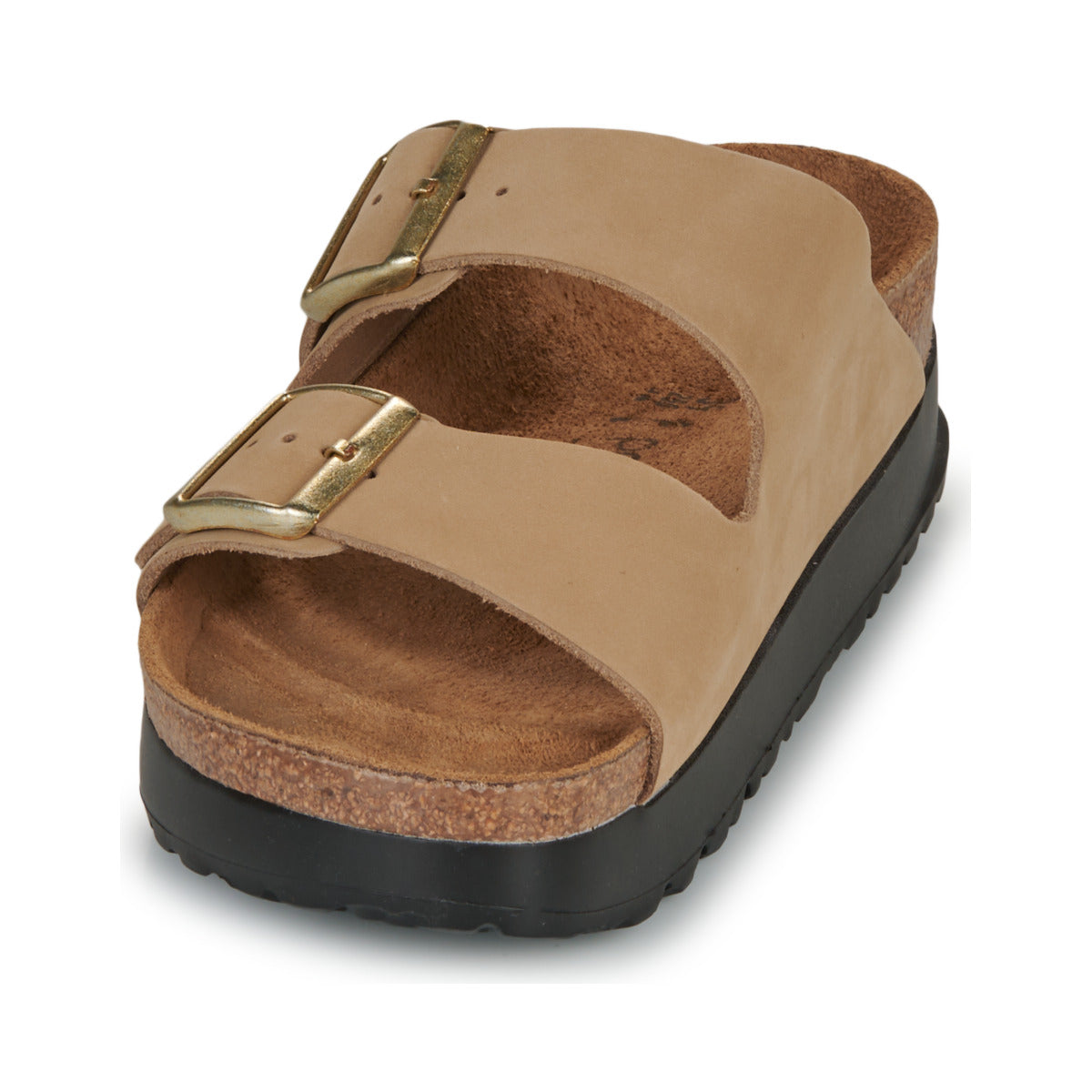 Scarpe Donna Papillio  Arizona Flex Platform Nubuck  Beige
