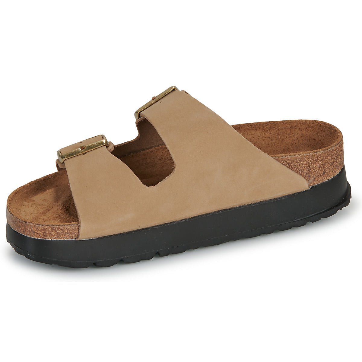 Scarpe Donna Papillio  Arizona Flex Platform Nubuck  Beige