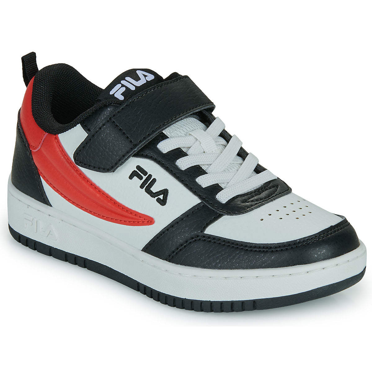 Scarpe bambini ragazzo Fila  FILA REGA NF velcro  Bianco