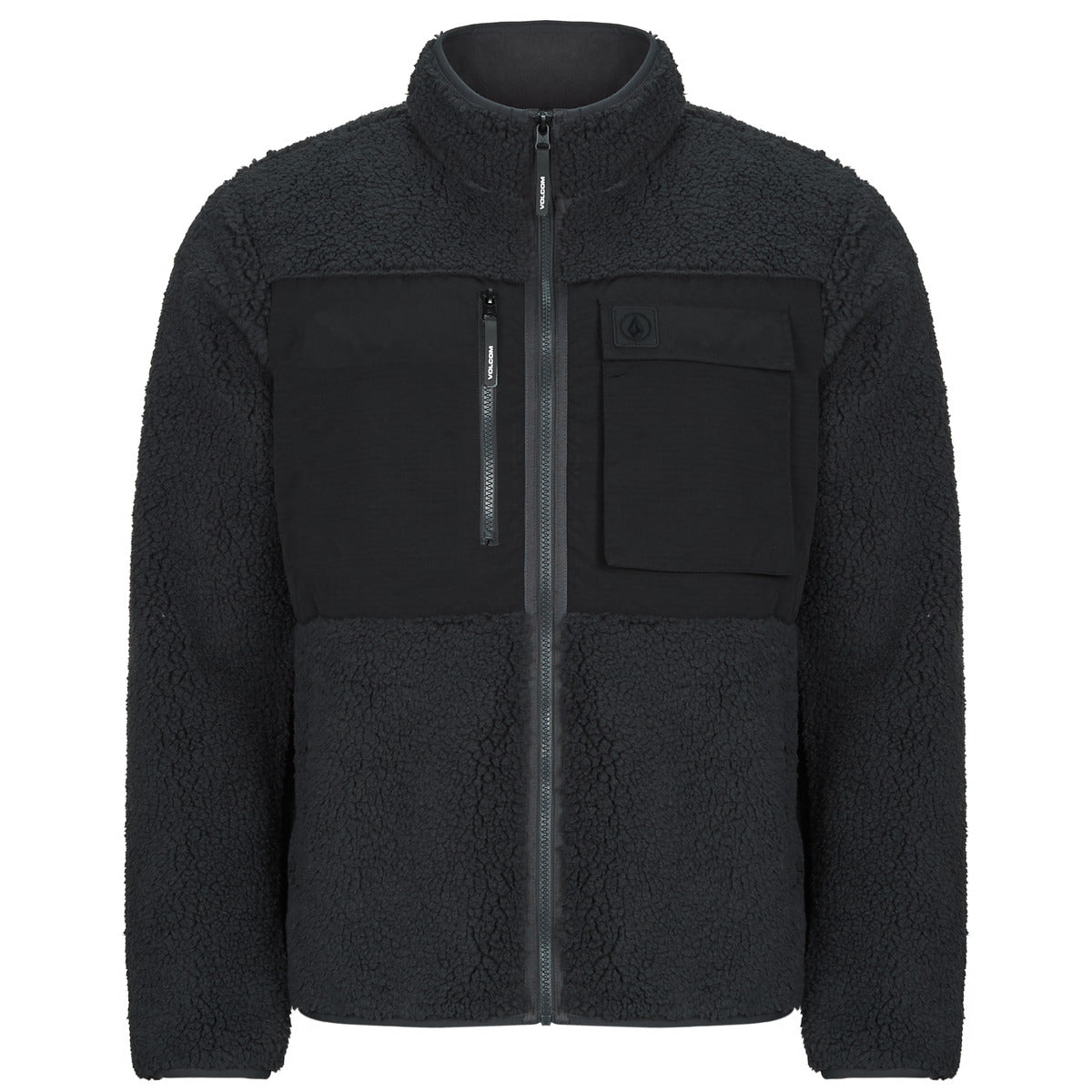 Felpa Uomo Volcom  STORM STONE ZIP  Nero