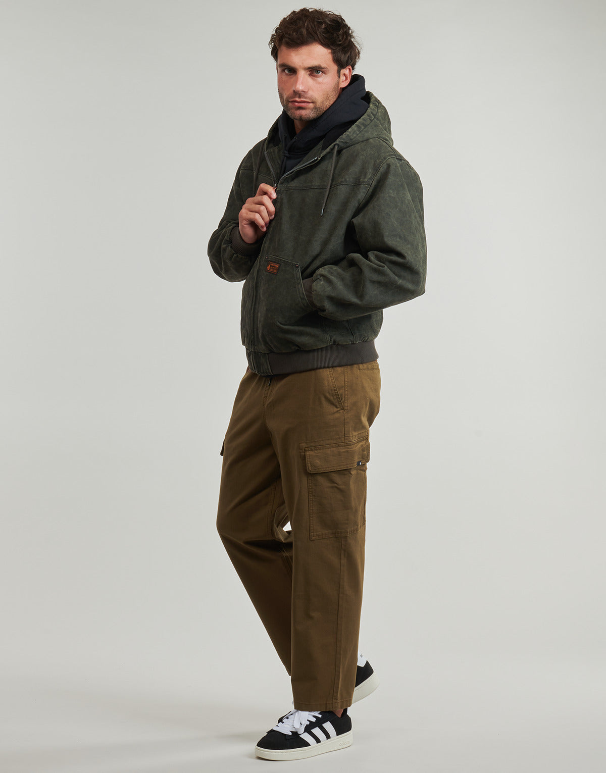 Giubbotto Uomo Volcom  HAMILSTORM JACKET  Grigio