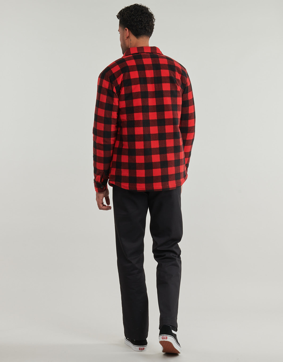 Camicia a maniche lunghe Uomo Volcom  BOWERED FLEECE LS  Rosso