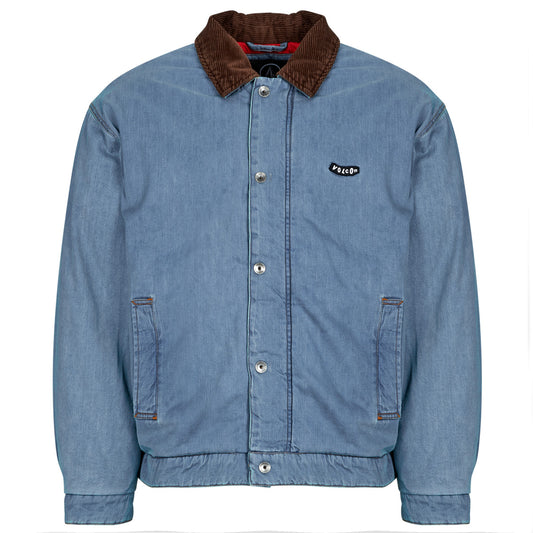 Giacca in jeans Uomo Volcom  STONEWISH JACKET  Blu