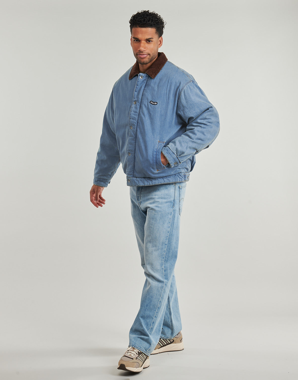 Giacca in jeans Uomo Volcom  STONEWISH JACKET  Blu