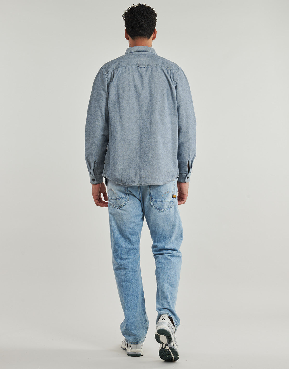 Camicia a maniche lunghe Uomo Volcom  LEVELSTONE LS  Blu