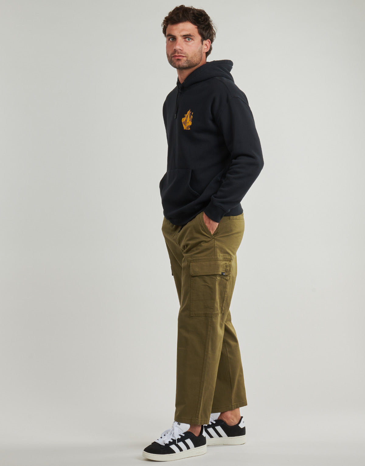 Pantalone Cargo Uomo Volcom  BILLOW TAPERED CARGO  Marrone