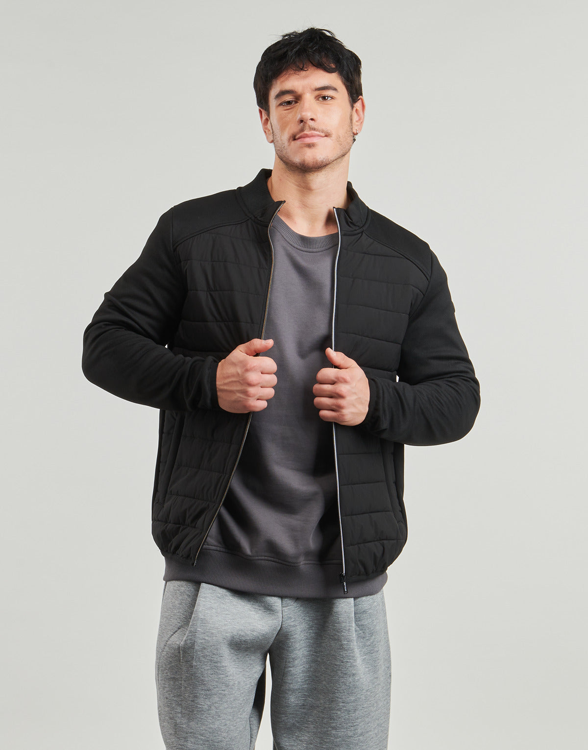 Parka Uomo Deeluxe  THOMAS  Nero