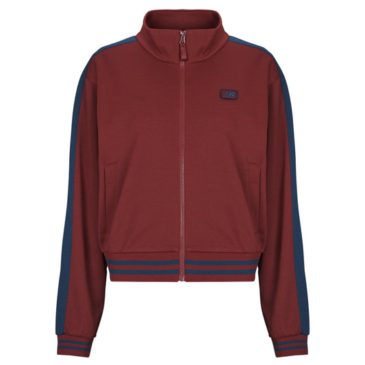 Giacca Sportiva Donna New Balance  POST SEASON PIQUE TRACK JACKET  Rosso