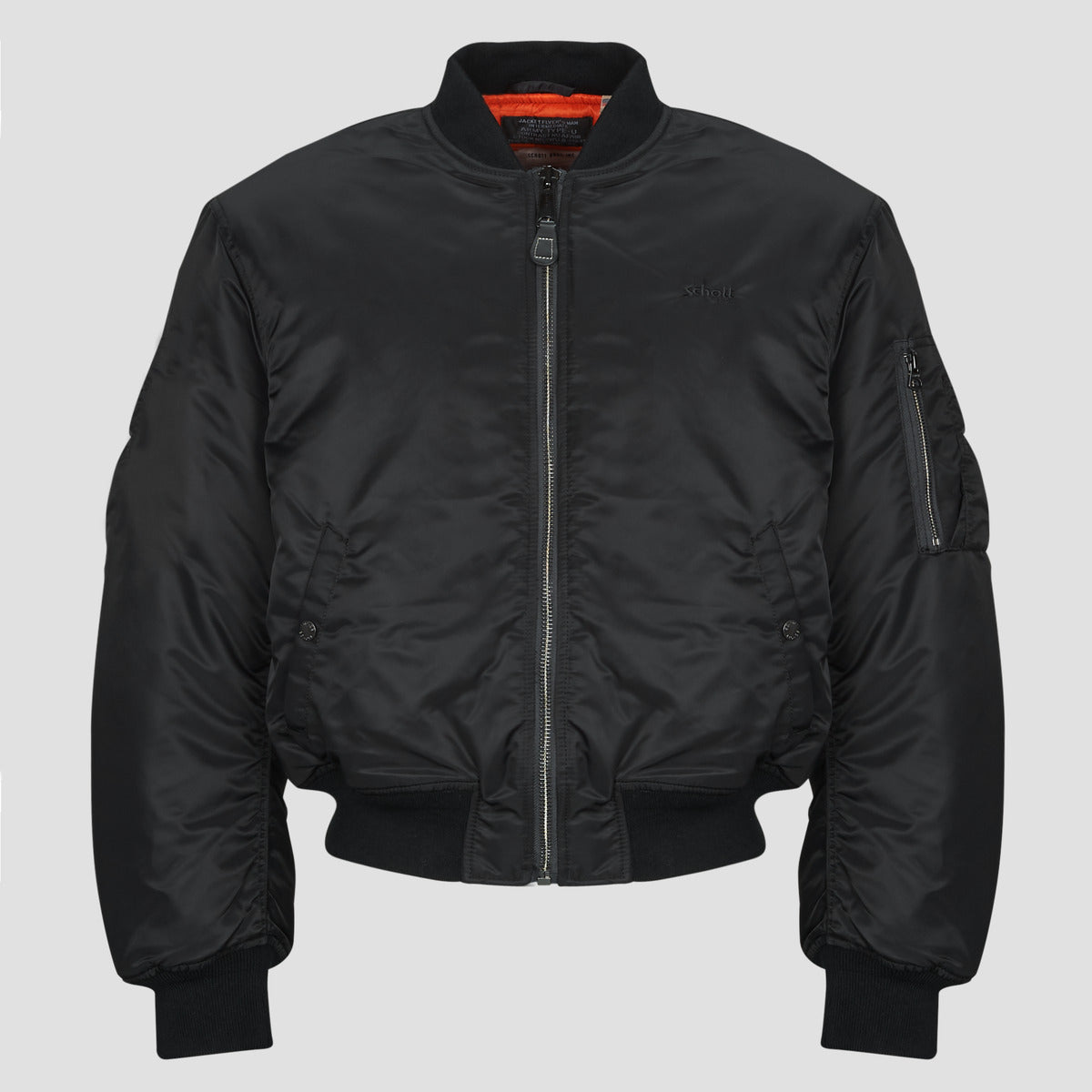 Giubbotto Uomo Schott  -  Nero