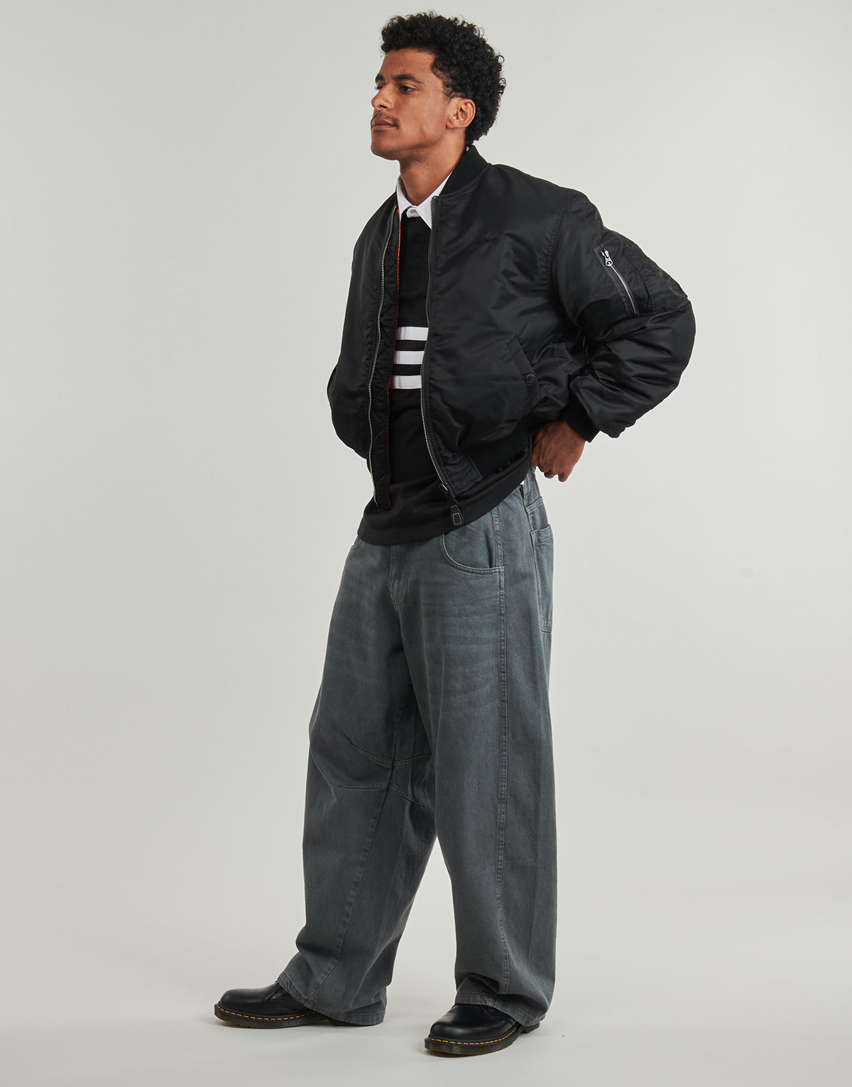 Giubbotto Uomo Schott  -  Nero