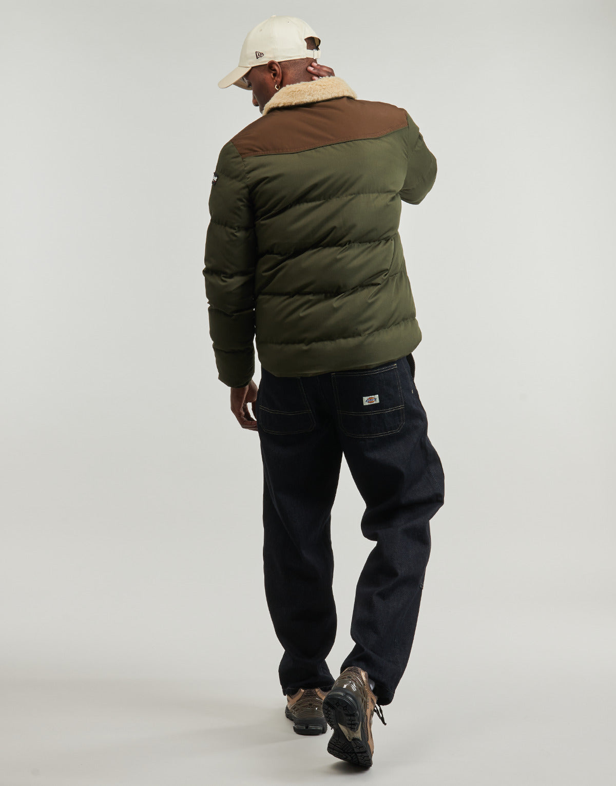 Giubbotto Uomo Schott  -  Kaki