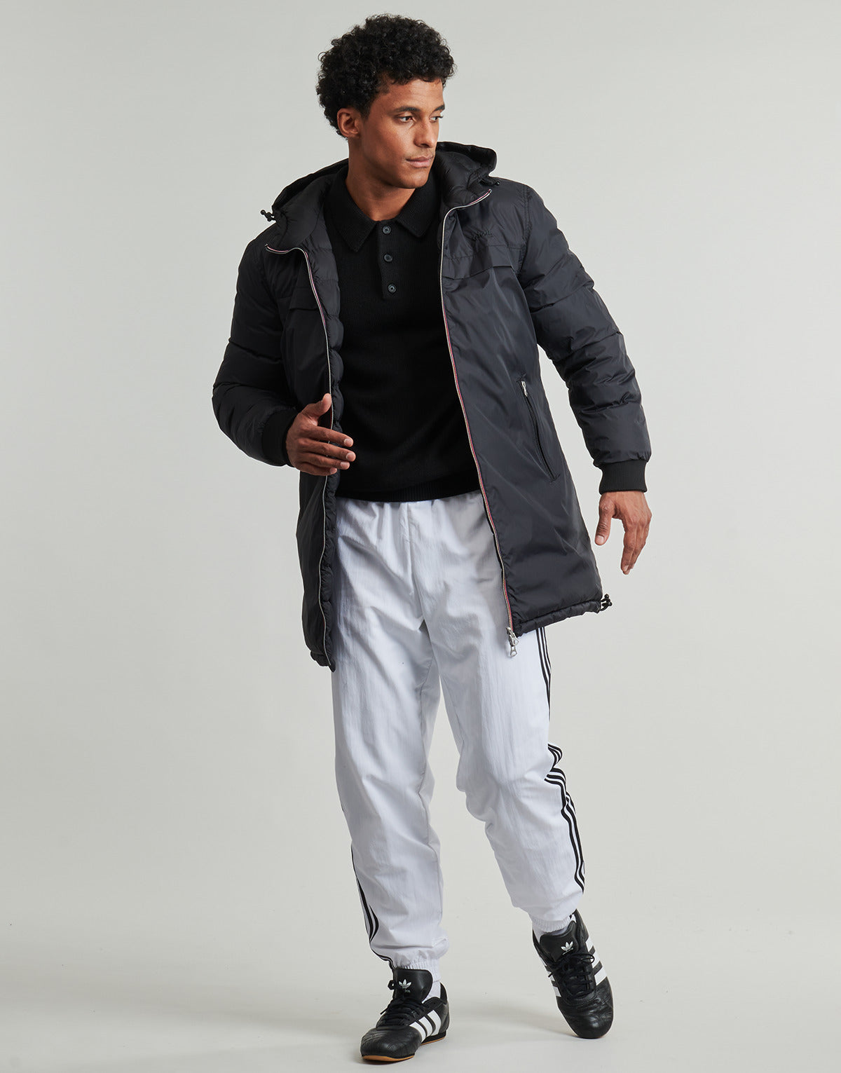 Parka Uomo Schott  -  Nero