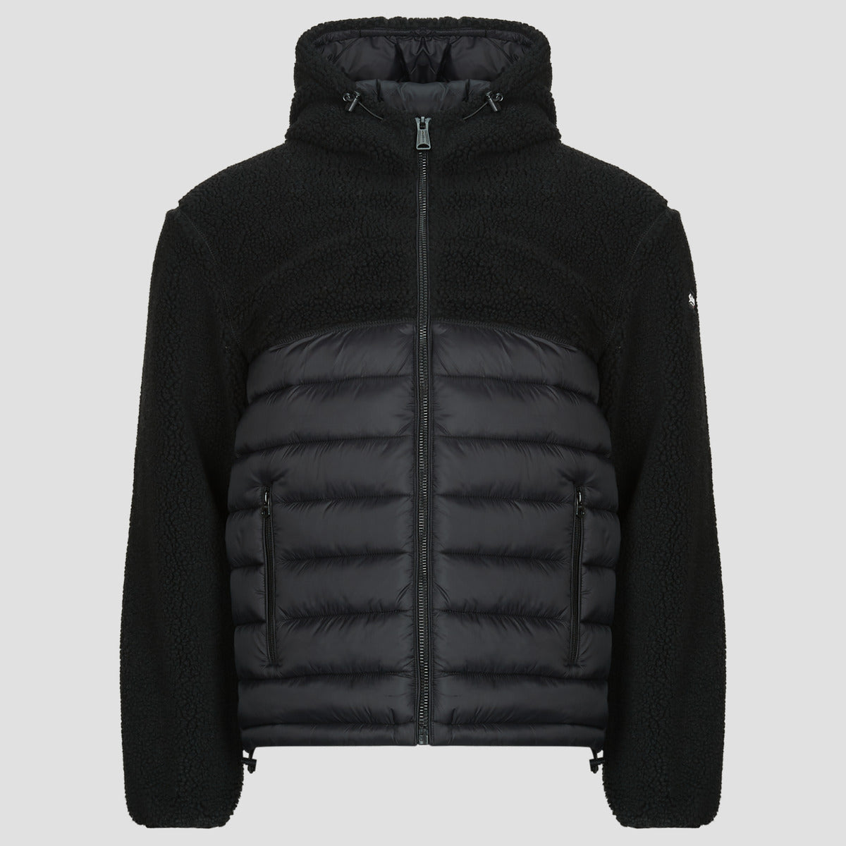 Piumino Uomo Schott  -  Nero