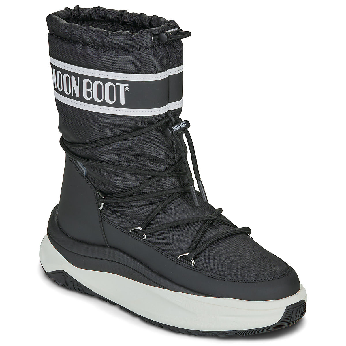 Scarpe da neve Uomo Moon Boot  MB MOON247 POLAR WP  Nero