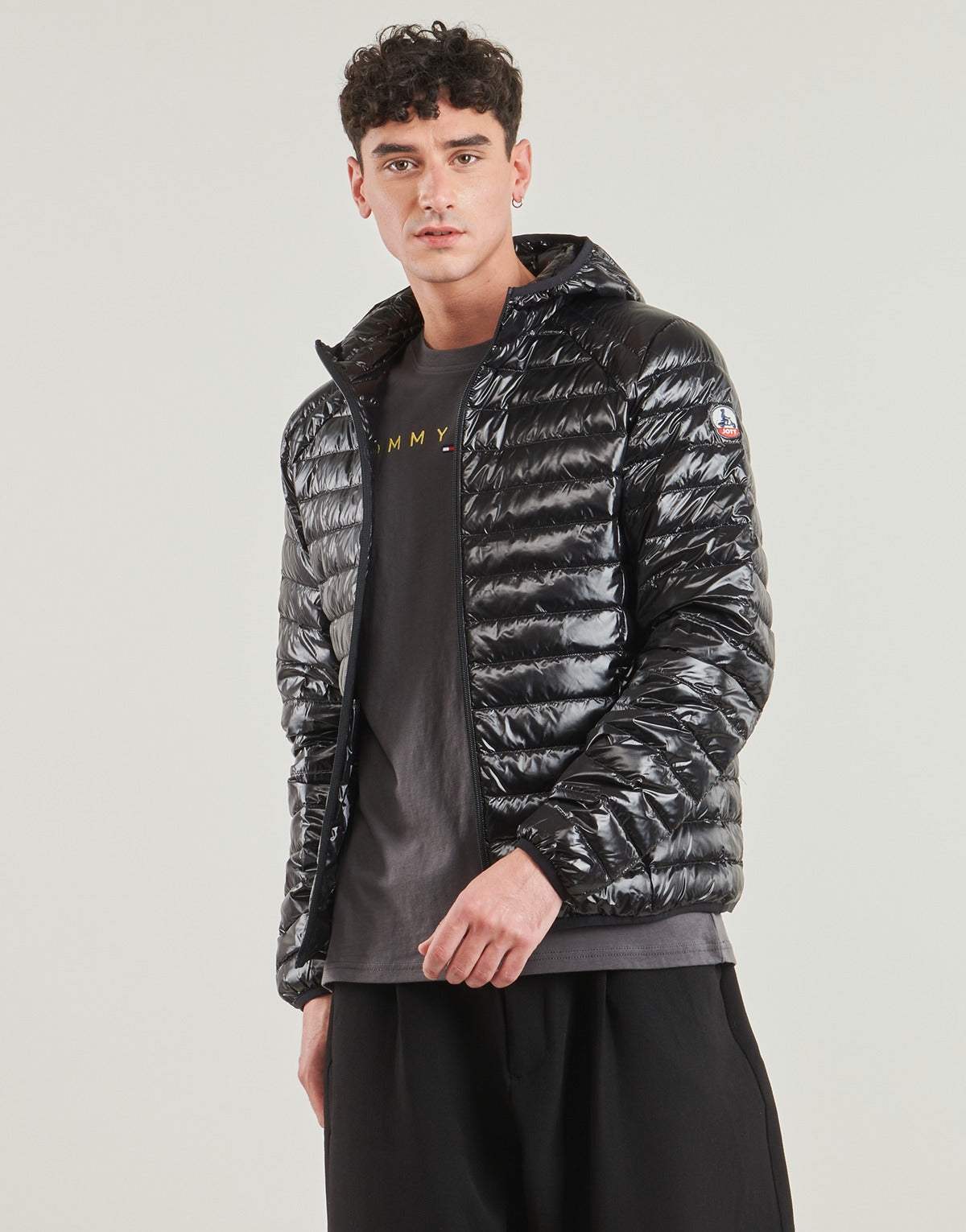 Piumino Uomo JOTT  NICO SHINY  Nero