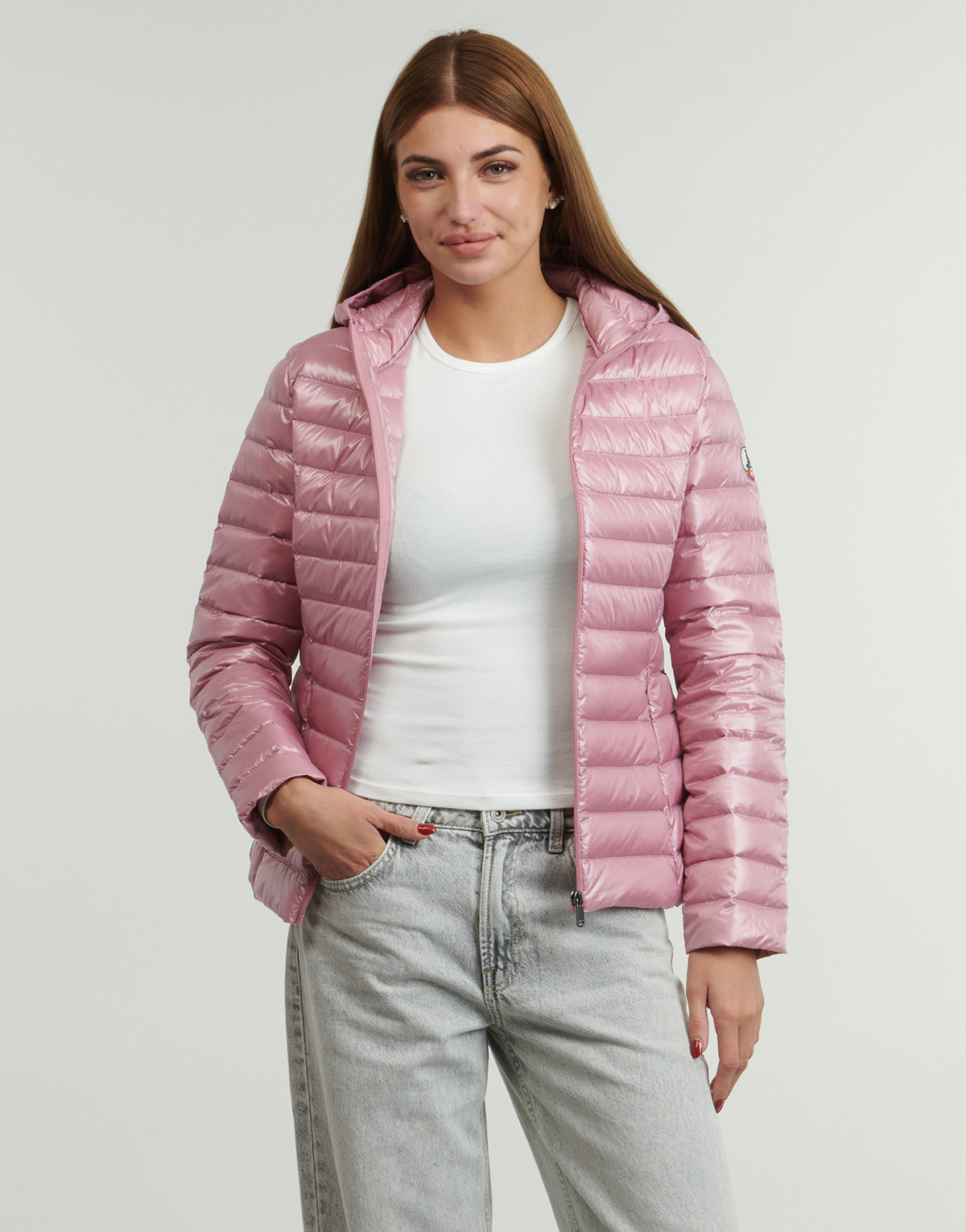 Piumino Donna JOTT  CLOE SHINY  Rosa