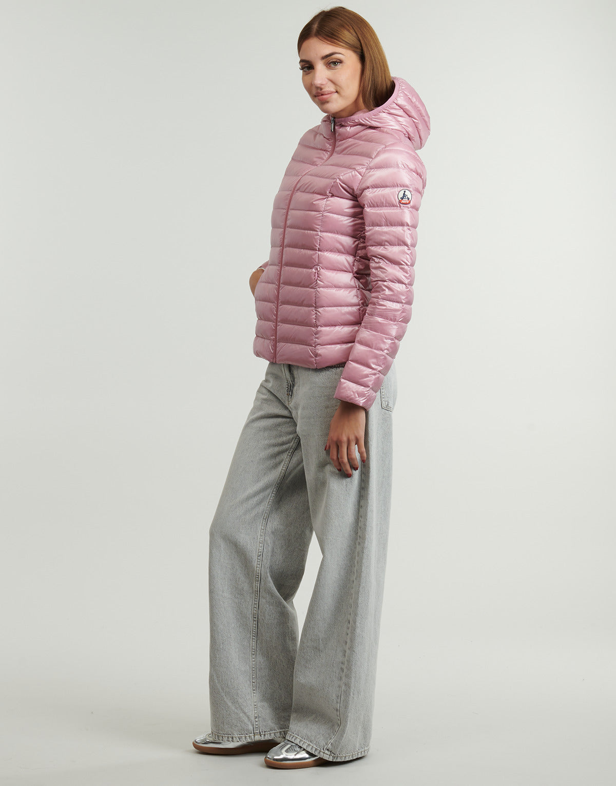 Piumino Donna JOTT  CLOE SHINY  Rosa
