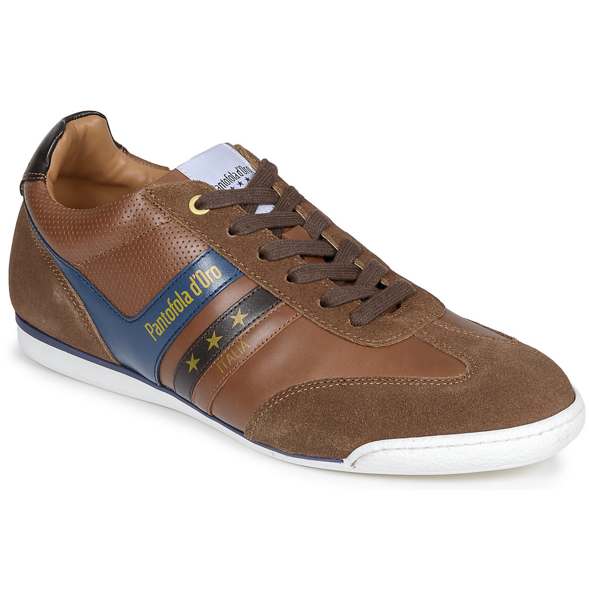 Sneakers Uomo Pantofola d'Oro  VASTO LOW  Marrone