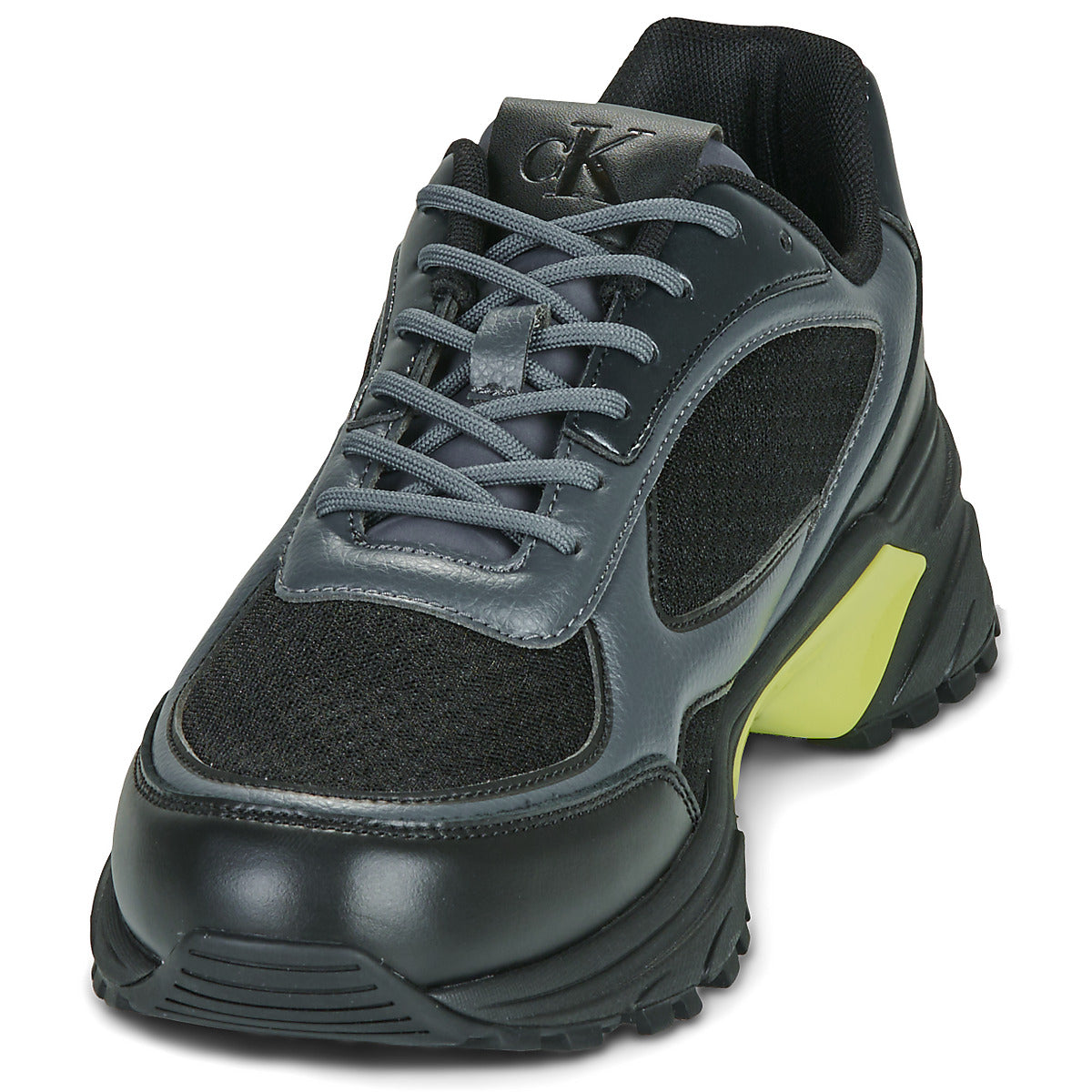 Sneakers Uomo Calvin Klein Jeans  HIKE RUNNER LACEUP MESH MIX  Nero