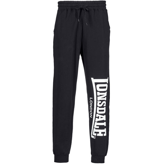 Pantaloni Sportivi Uomo Lonsdale LARGE LOGO Nero
