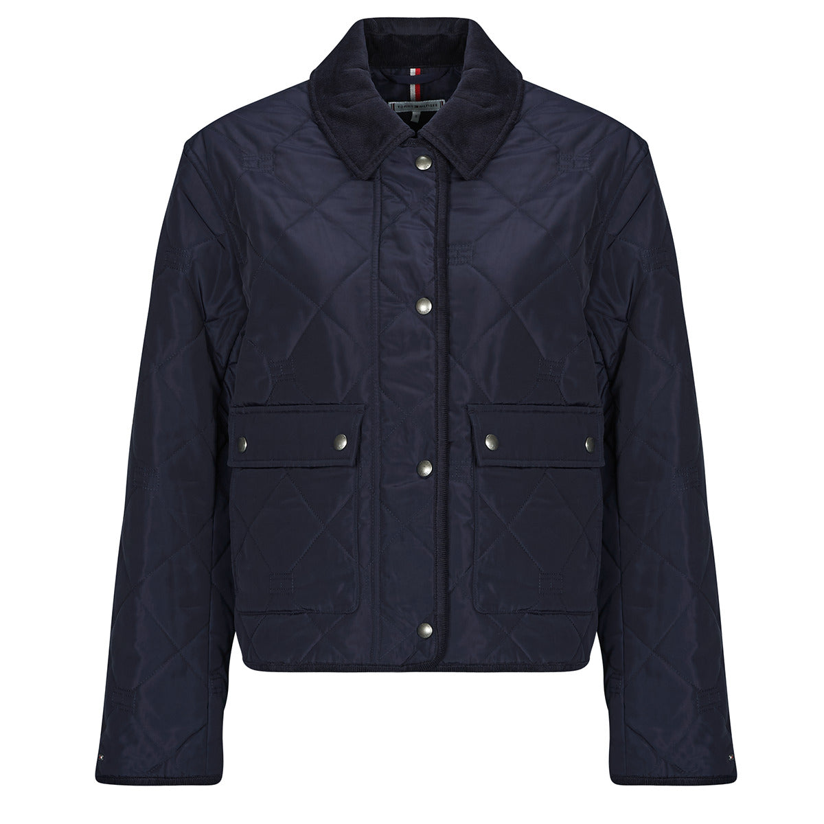 Giubbotto Donna Tommy Hilfiger  PADDED FLAG QUILTED JACKET  Marine