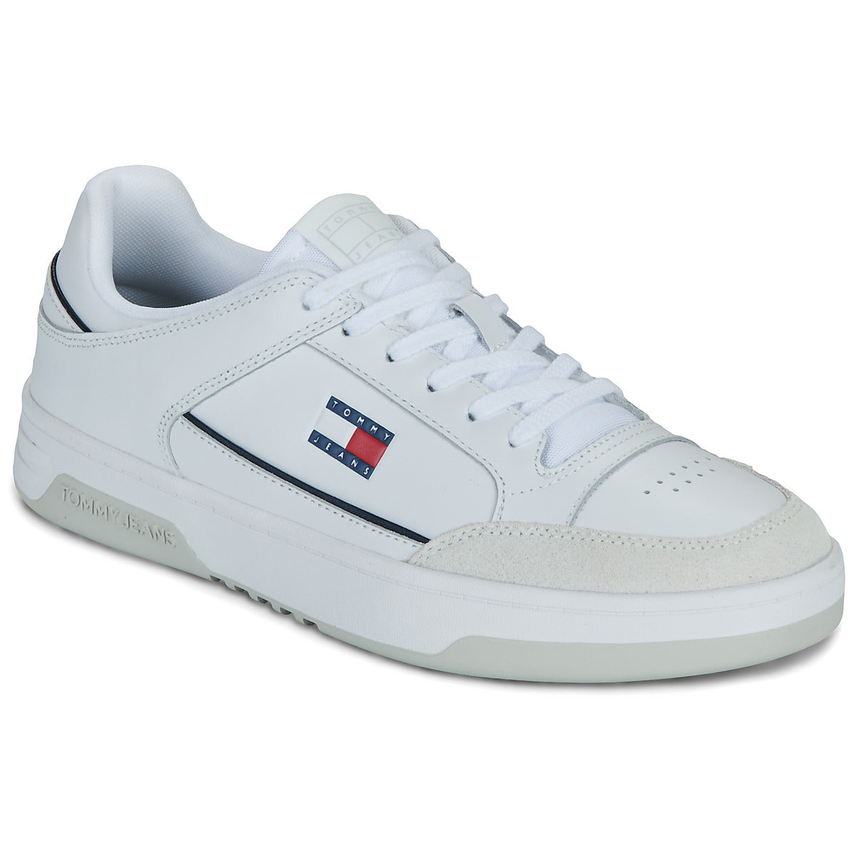 Sneakers Uomo Tommy Jeans  TJM CUPSOLE LEATHER  Bianco