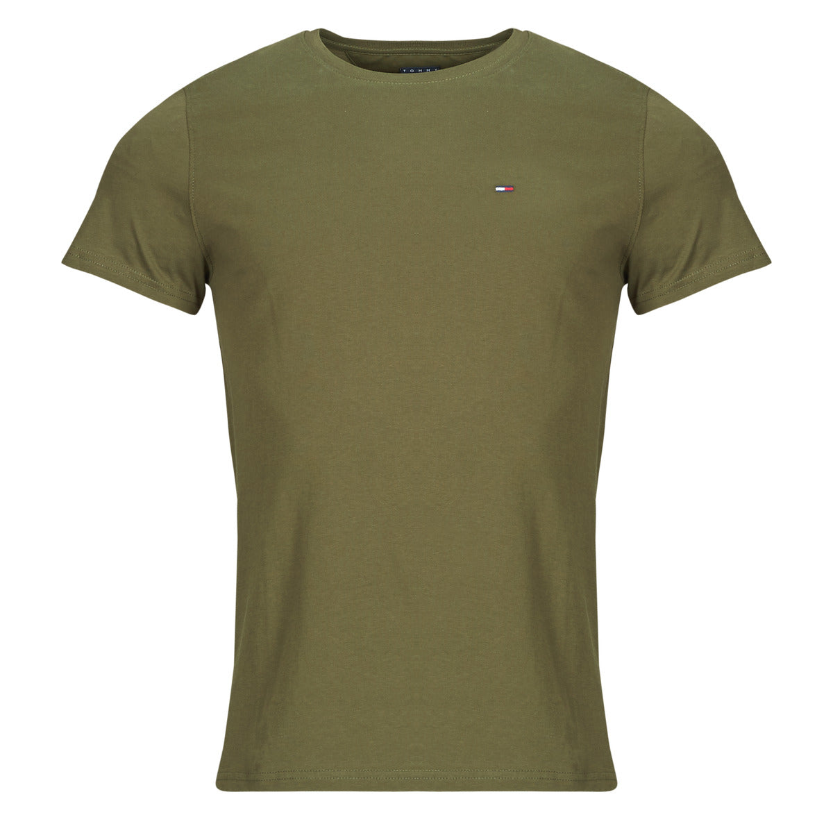 T-shirt Uomo Tommy Jeans  TJM XSLIM JERSEY TEE EXT  Kaki