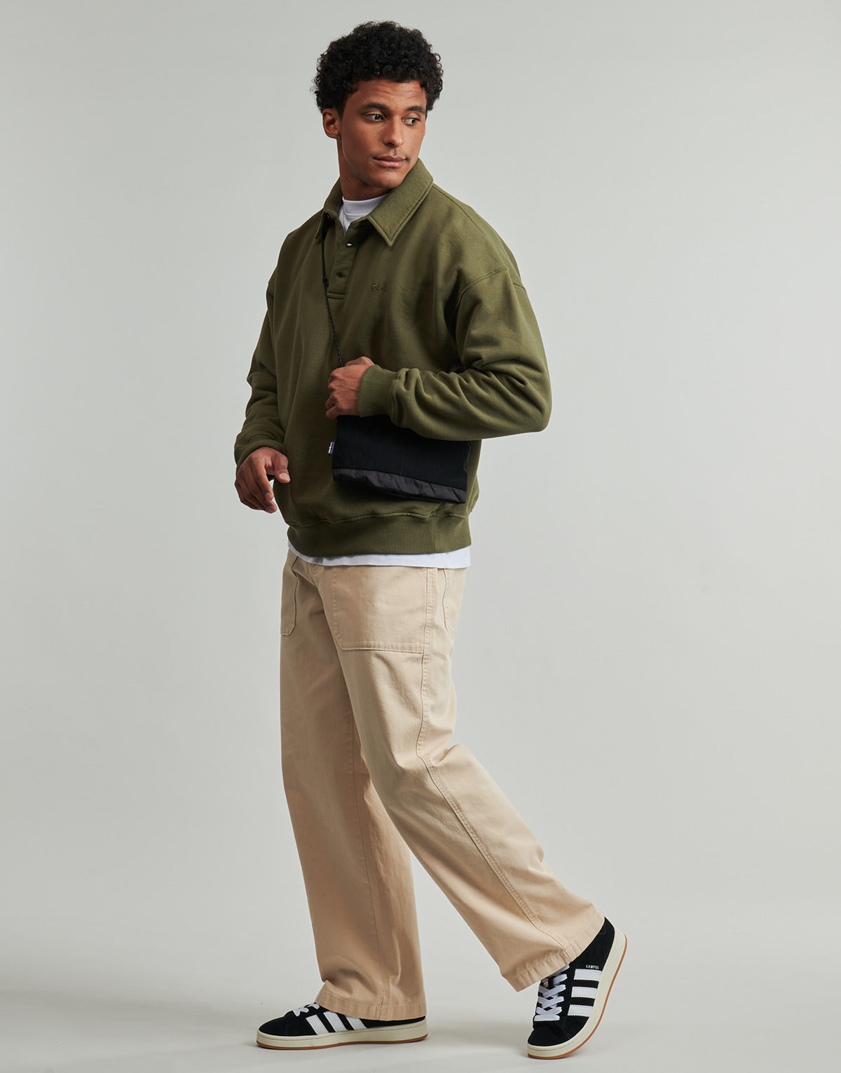Pantalone Uomo Dickies  FORTH SMITH TRUCK PANT WOOD ASH  Beige