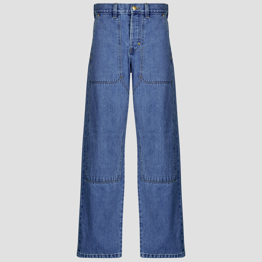 Jeans Uomo Dickies  SELVEDGE DOUBLE KNEE DENIM ARCHIVE WASH  Blu