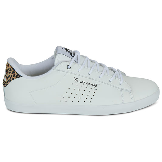 Sneakers basse Donna Le Coq Sportif  LUCIE ANIMAL  Bianco