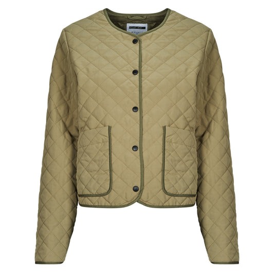 Giubbotto Donna Noisy May  NMHARPER QUILTED JACKET  Kaki