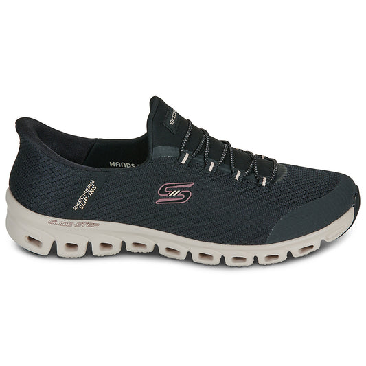 Sneakers basse Donna Skechers  GLIDE-STEP VIBEY SLIP-INS  Nero