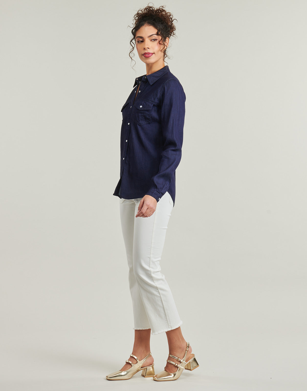 Camicia Donna Vila  VIBISTA DENIM  Blu