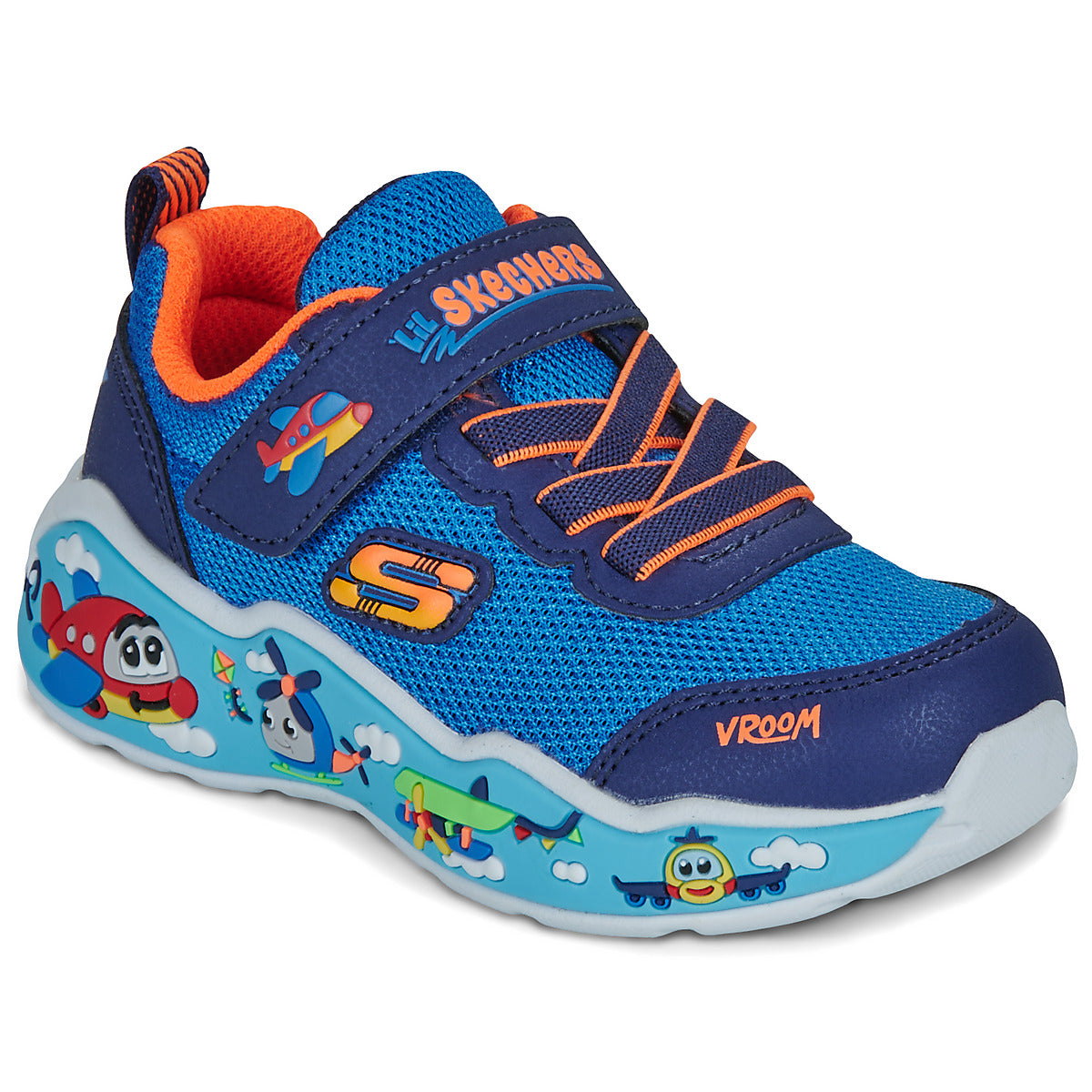 Scarpe bambini ragazzo Skechers  PLAY SCENE  Blu