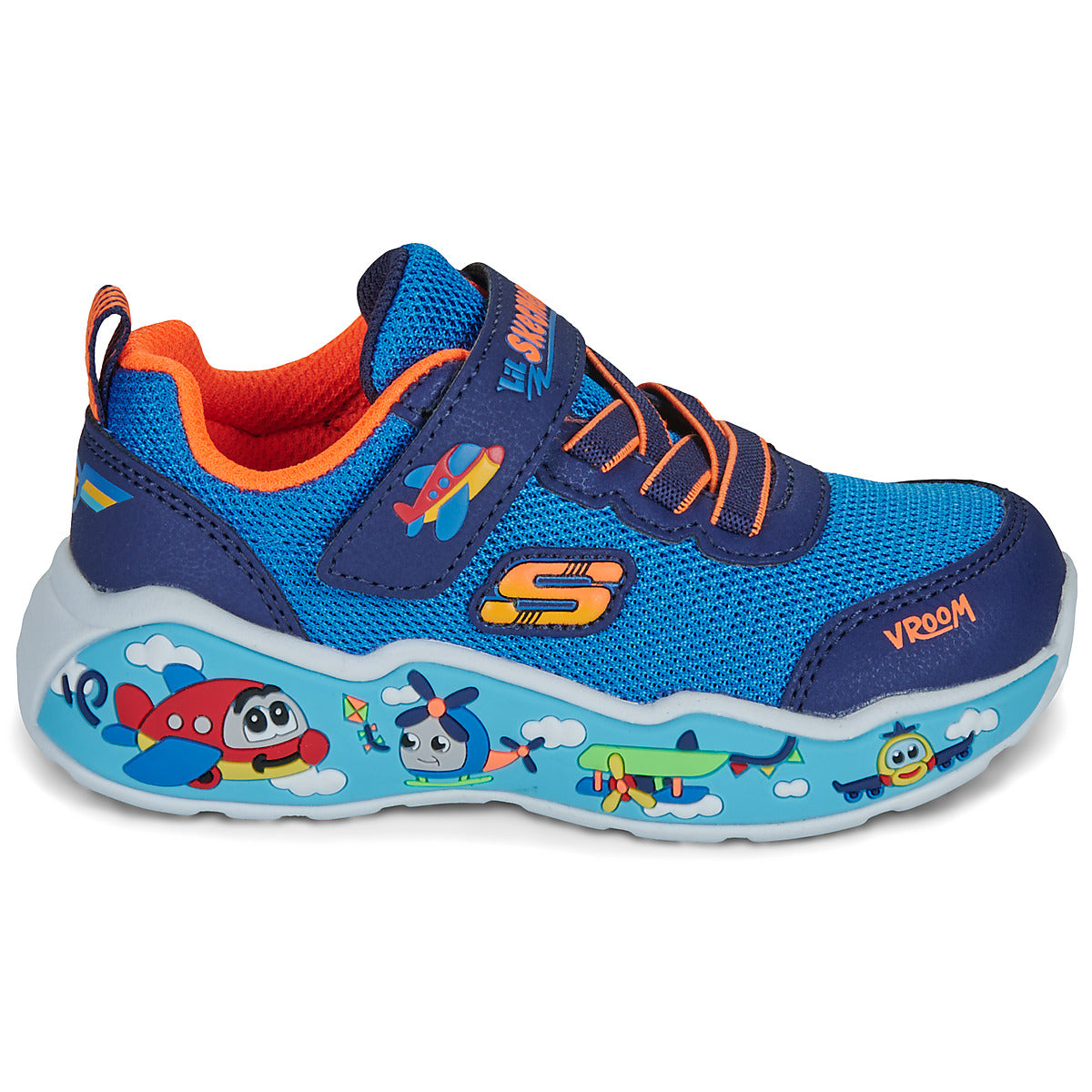 Scarpe bambini ragazzo Skechers  PLAY SCENE  Blu