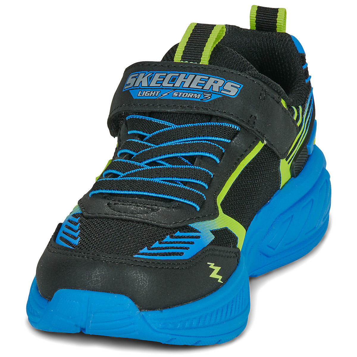 Scarpe bambini ragazzo Skechers  LIGHT STORM 3  Nero