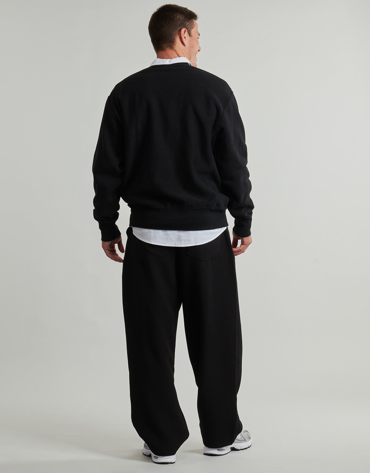 Felpa Uomo Champion  CREWNECK SWEATSHIRT  Nero