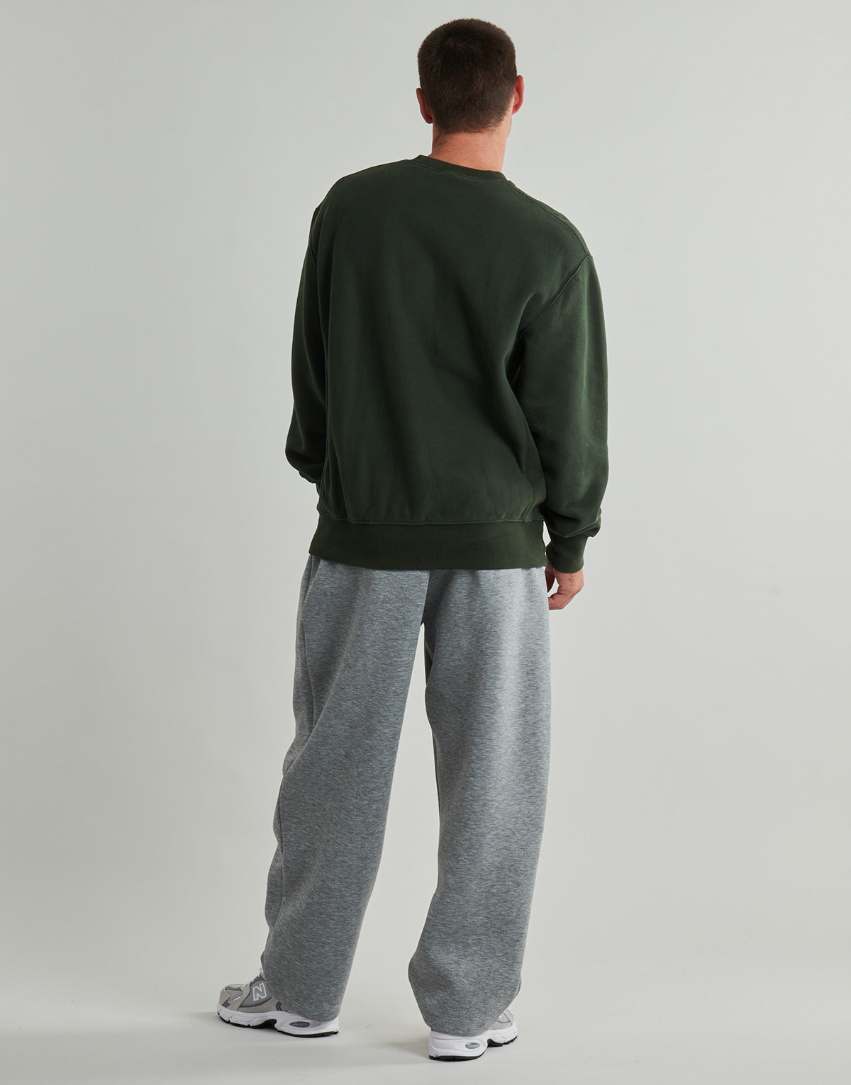 Felpa Uomo Champion  CREWNECK SWEATSHIRT  Verde