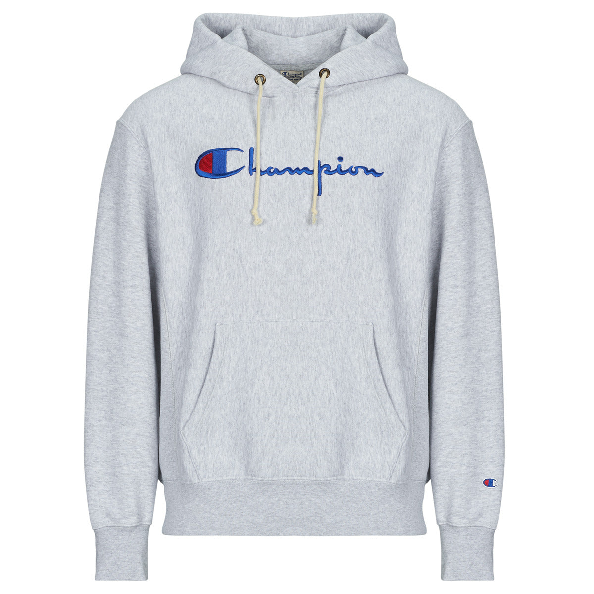 Felpa Uomo Champion  HOODED SWEATSHIRT  Grigio