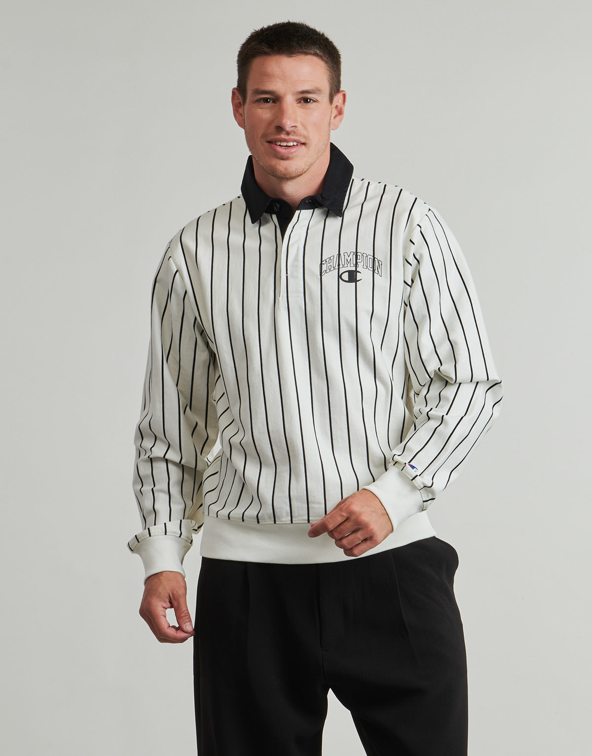 Felpa Uomo Champion  POLO  Bianco